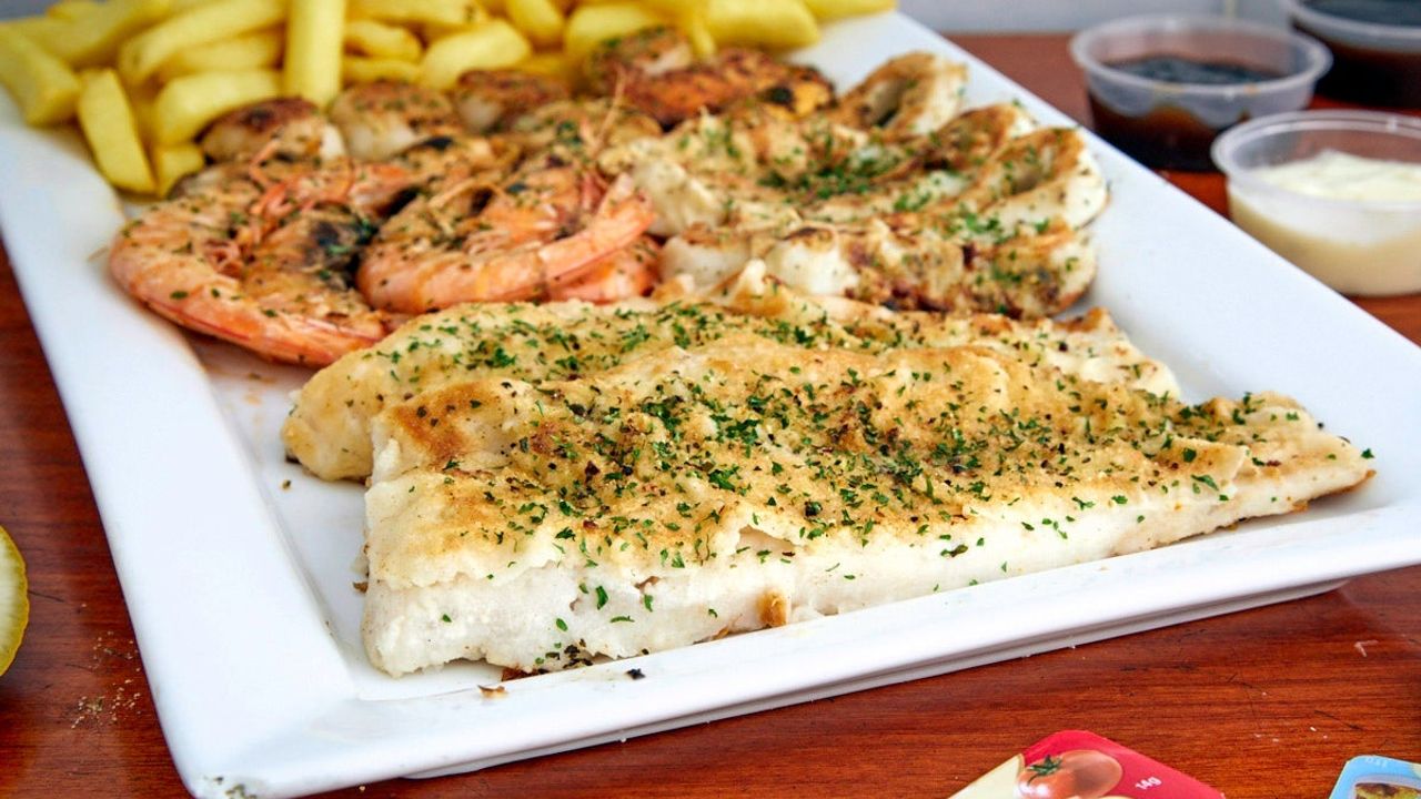 Double BBQ Seafood Platter