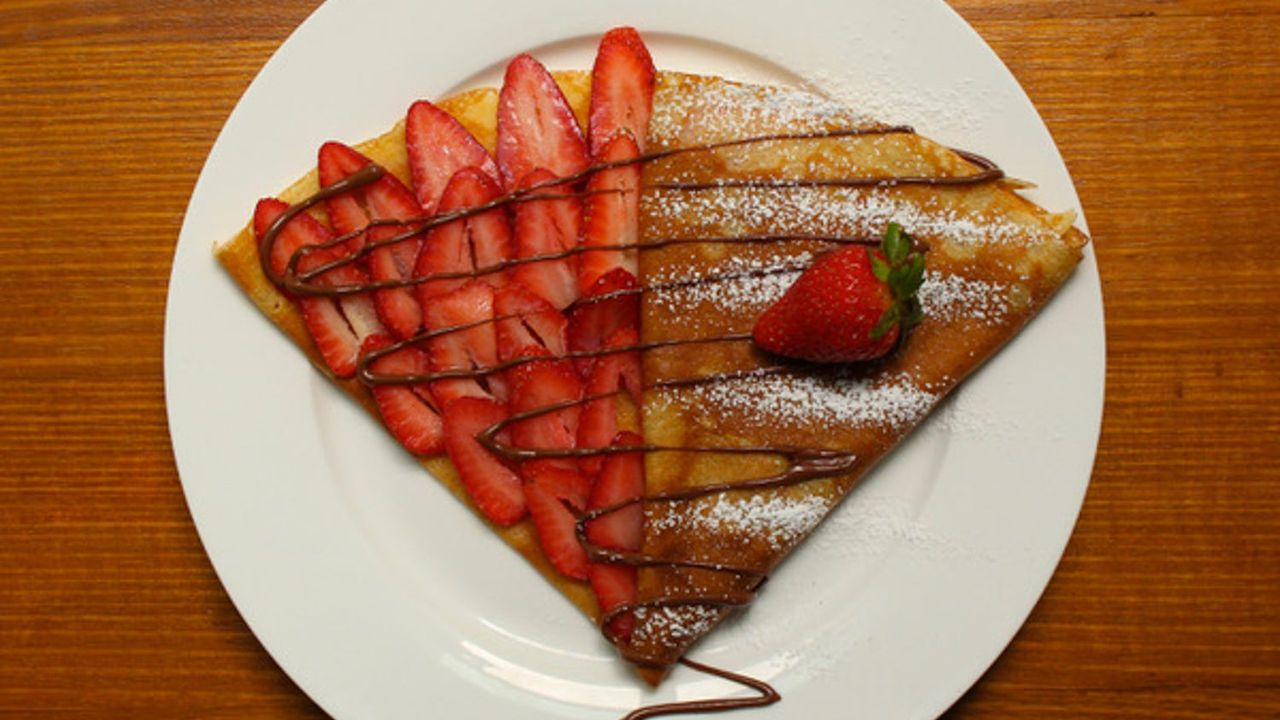 Nutella and Fresh Strawberry