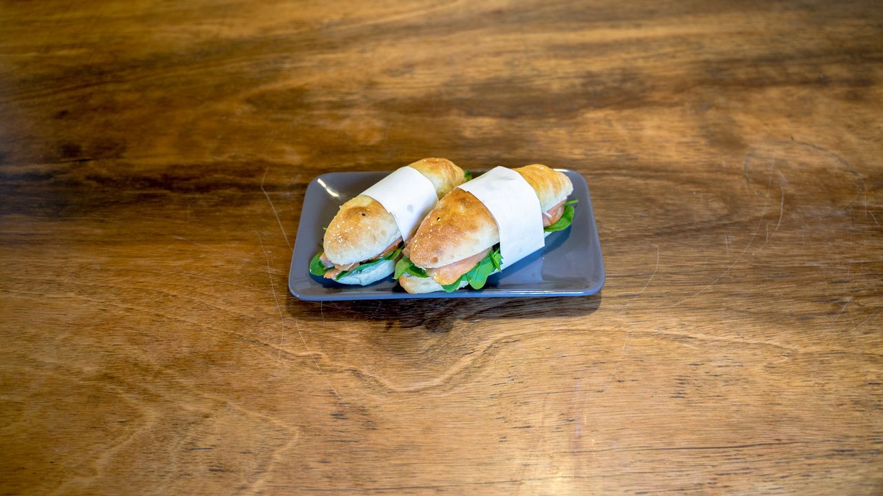 Salmon Focaccia