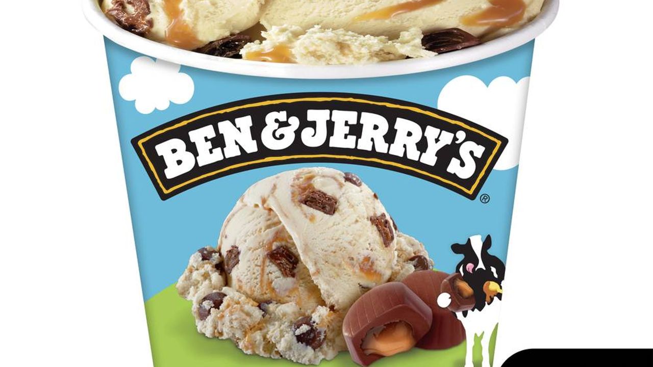 Ben & Jerry's Ice Cream, Triple Caramel Chunk (458mL)