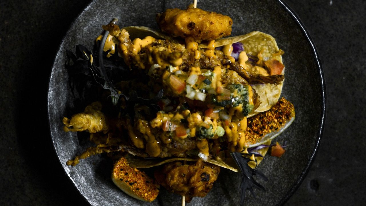 SOFT SHELL CRAB TORTILLA