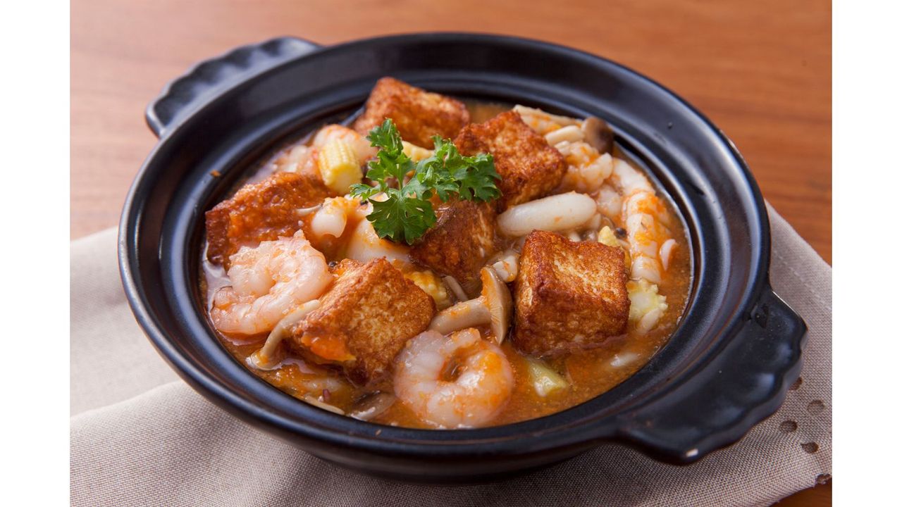 Seafood and Bean Curd