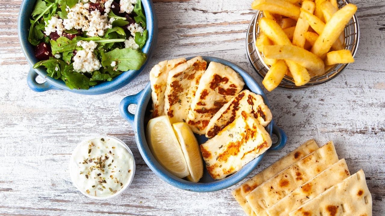 Halloumi Plate