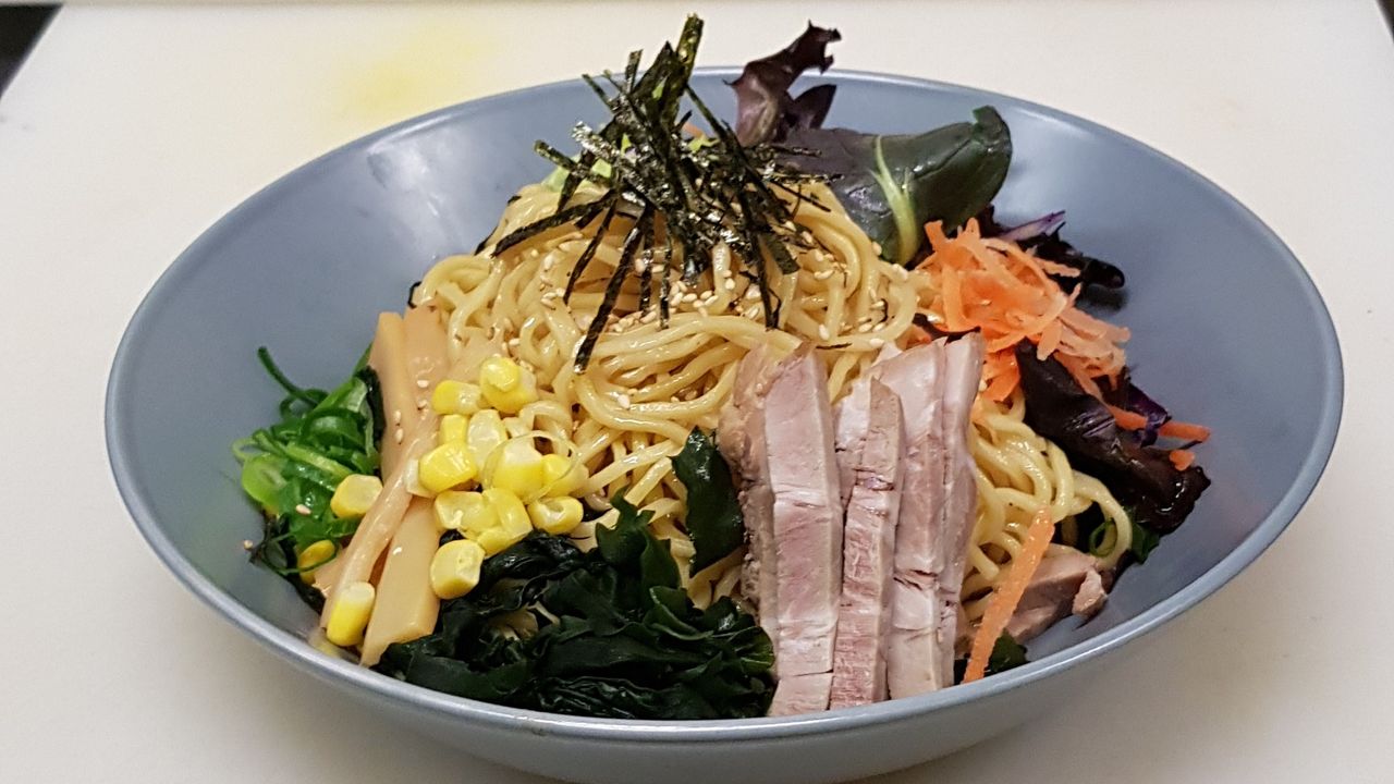 Hiyashi Ramen (Cold Japanese Noodle)