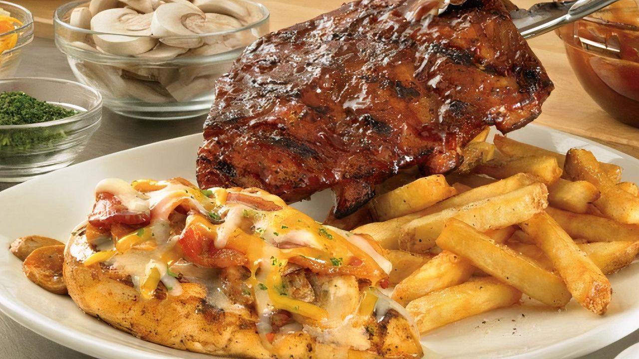 Alice Chicken and Rib Combo