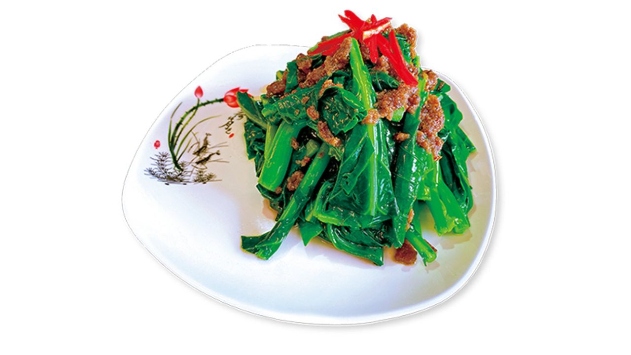 Stir Fried Seasonal Vegetables in Belacan Sauce