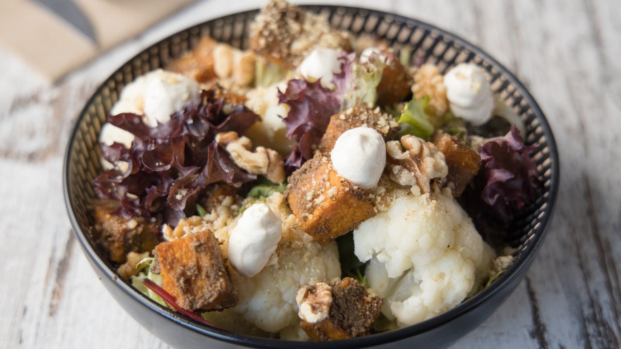 Pumpkin and Cauliflower Salad (GF)