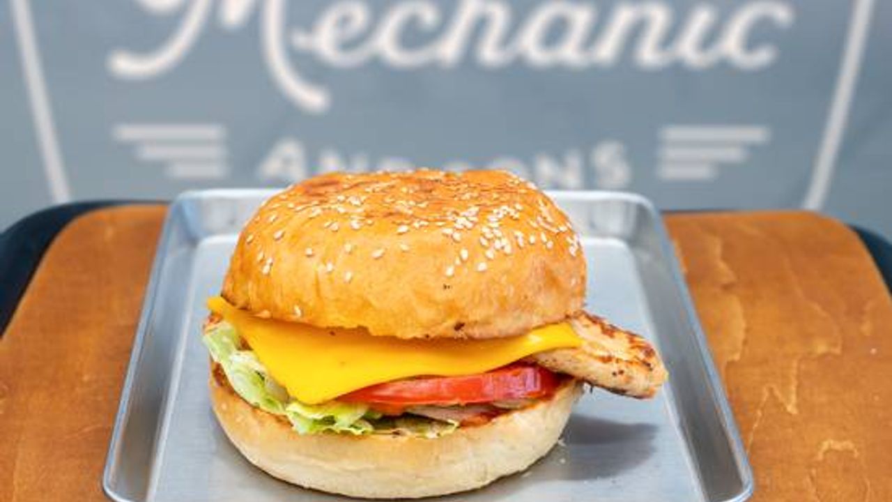 Portuguese Chicken Burger