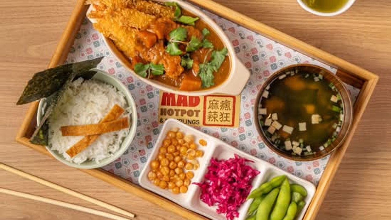 Fried Ebi Curry Obento Set