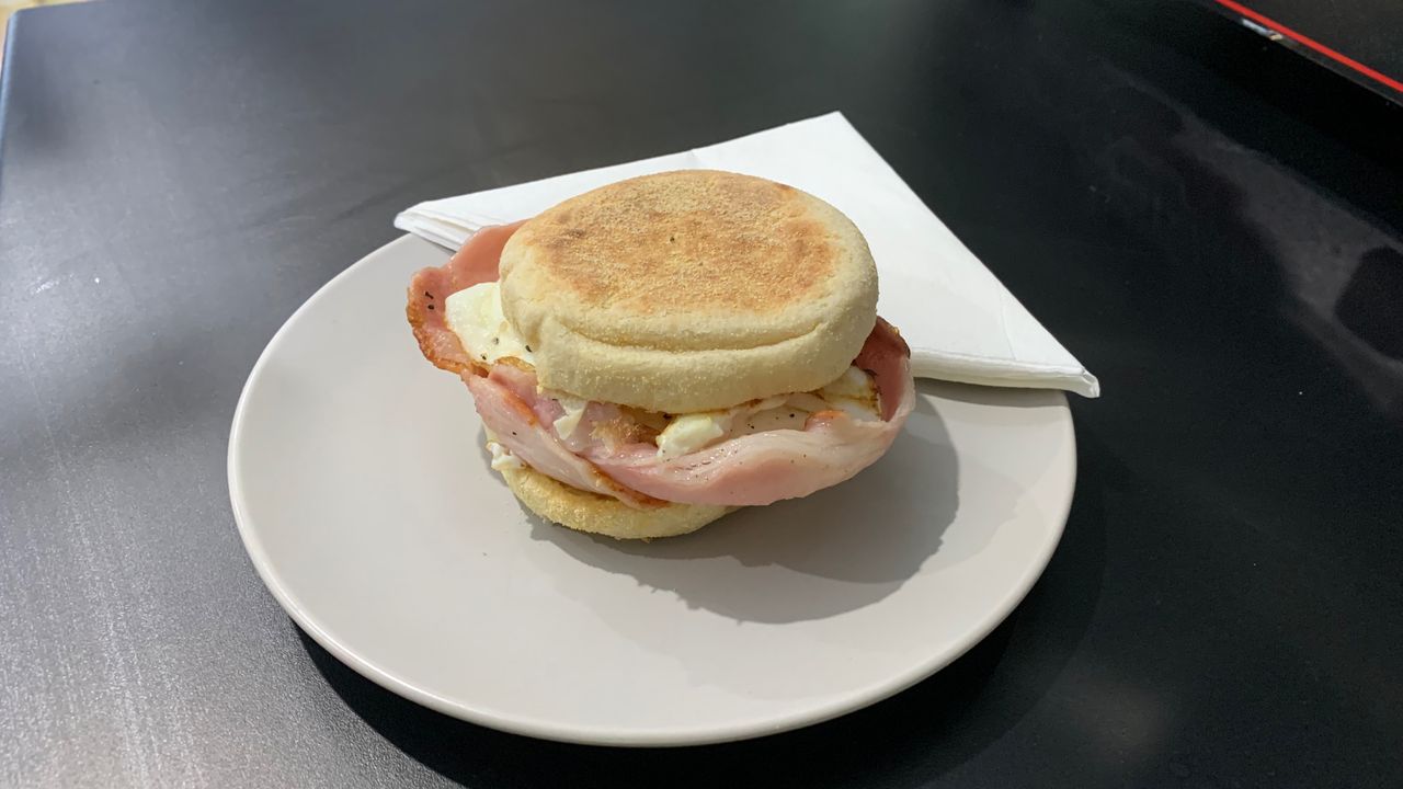 Egg, Bacon, Cheese Muffin