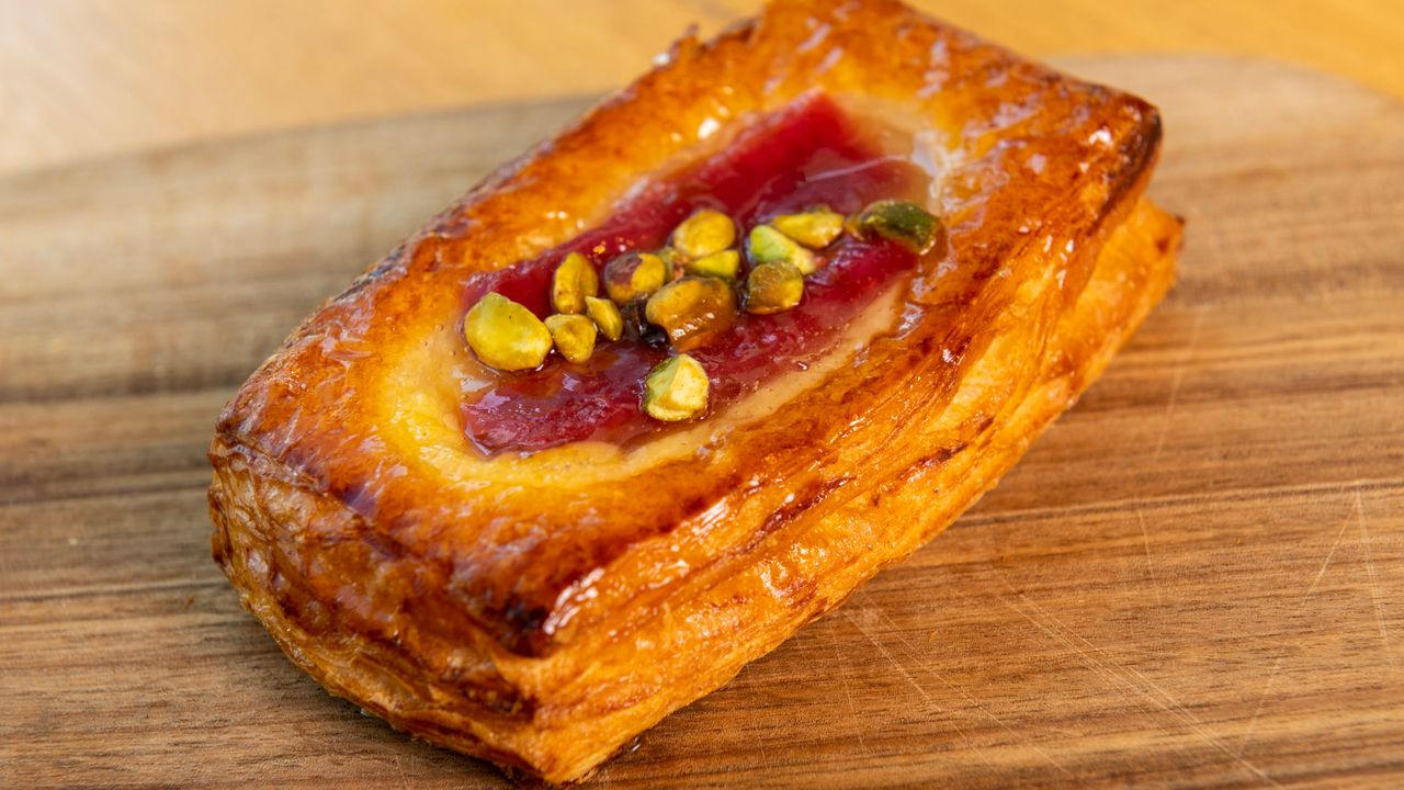 Rhubarb Danish