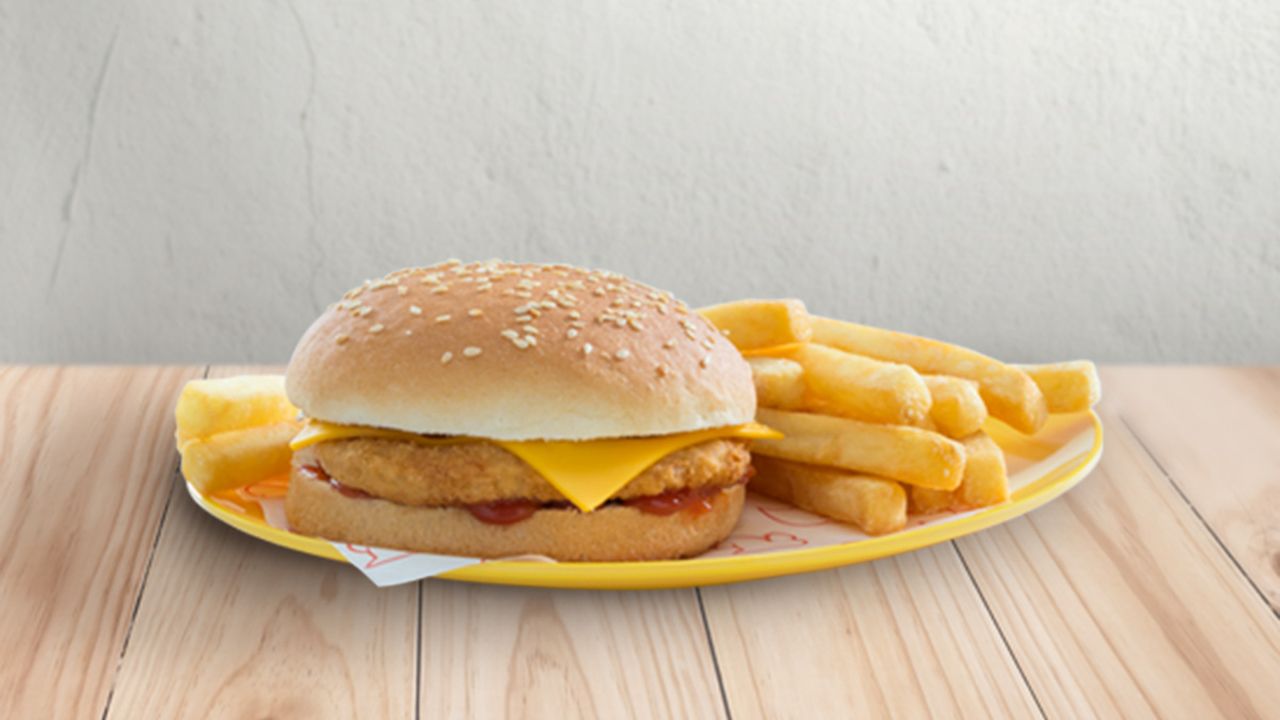 Kids' Cheeseburger & Chips