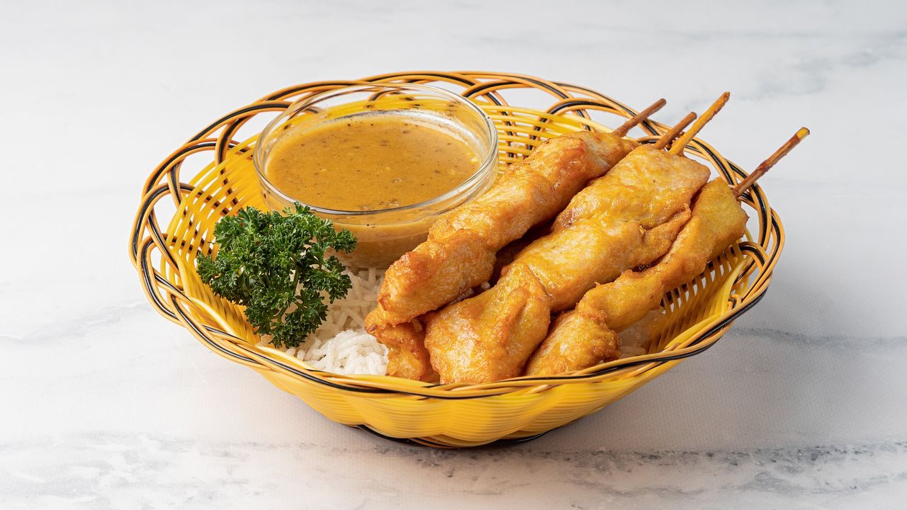 Satay Chicken Skewer (4 Pieces)