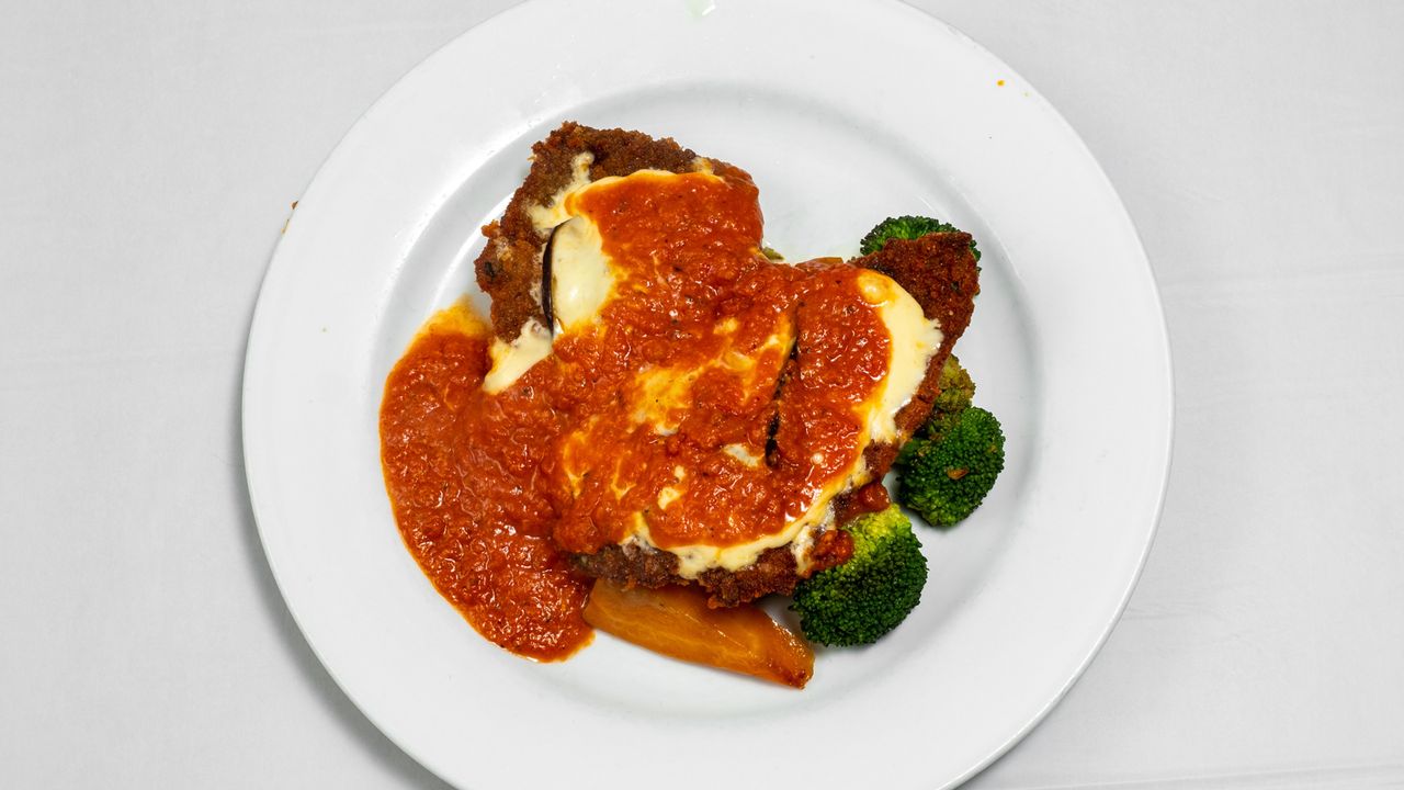 Veal or Chicken Parmigiana
