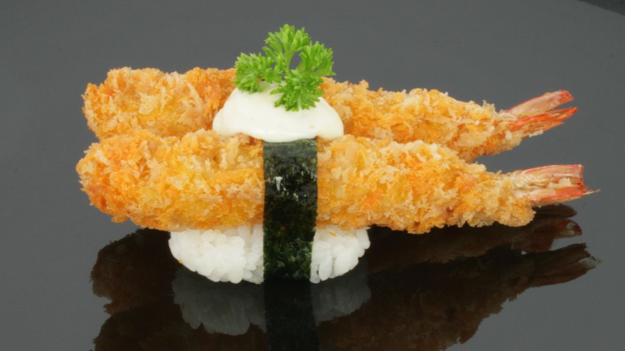 Fried Panko Ebi Nigiri