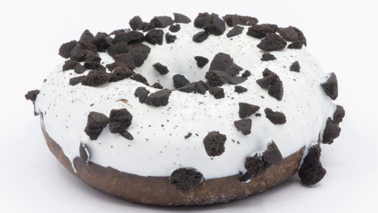 Cookies Donut with Cream Filling