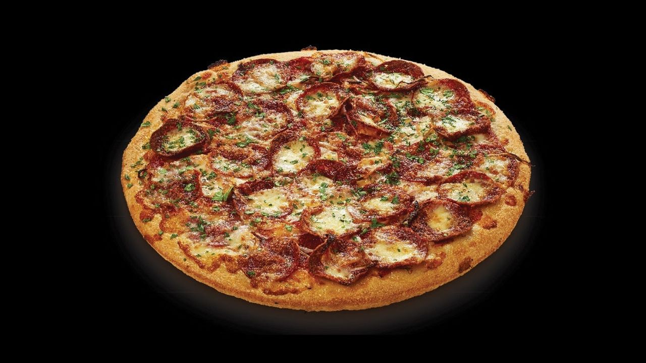 Smoke Cured Pepperoni Pizza