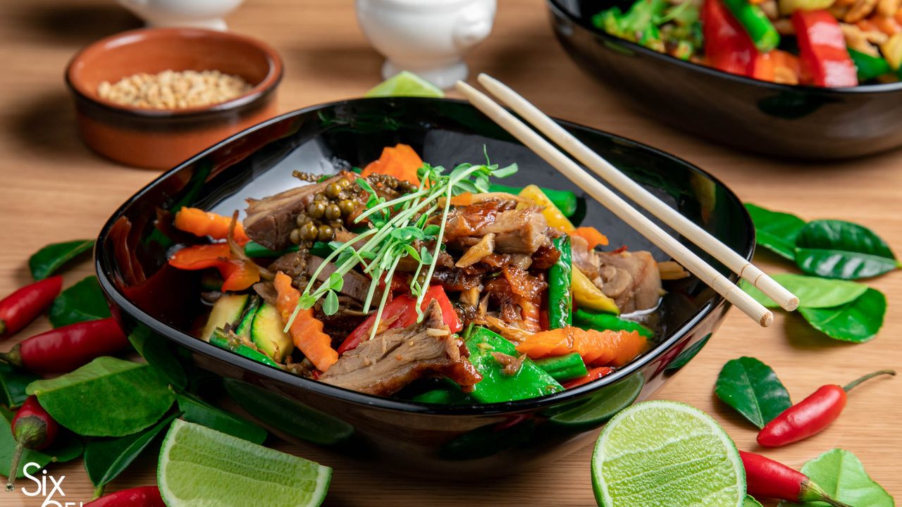 Peppercorn Roast Duck