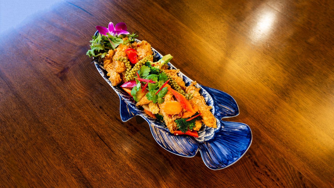 Pla Pad Cha (Fish Fillets)