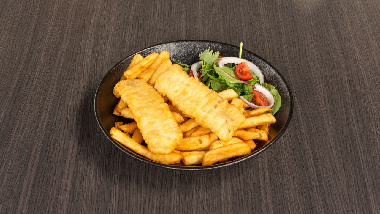 Beer Battered Whiting and Chips