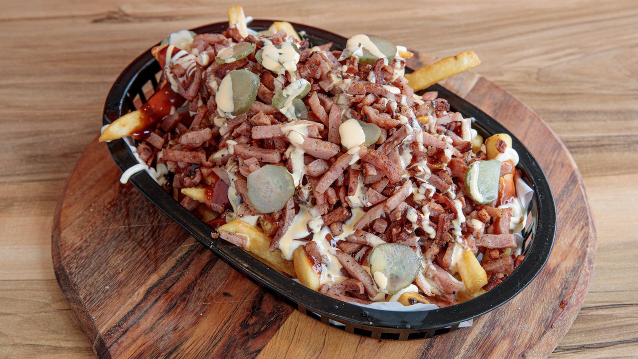 Crispy Bacon Loaded Fries