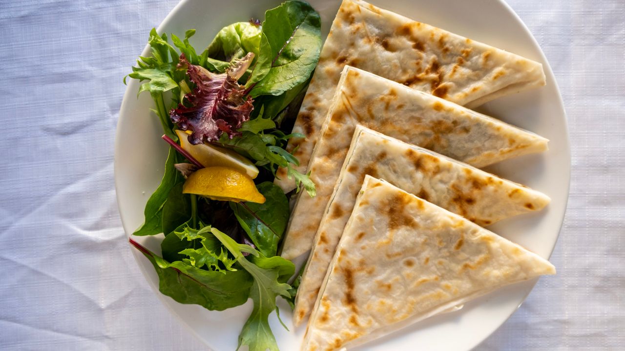 Cheese And Spinach Gozleme