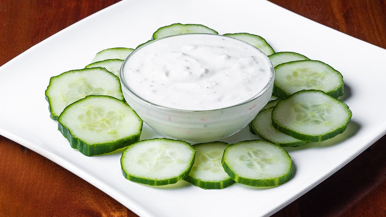 Yogurt and Cucumber Raita