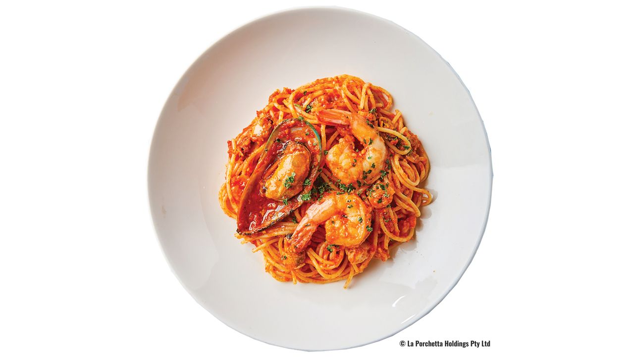 Spaghetti Pescatore Napoletana (Main)
