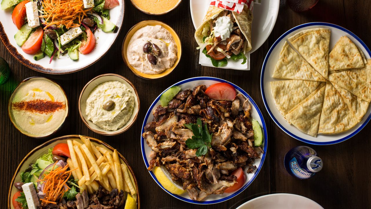 Lamb Giro Platter (GF) (Box)