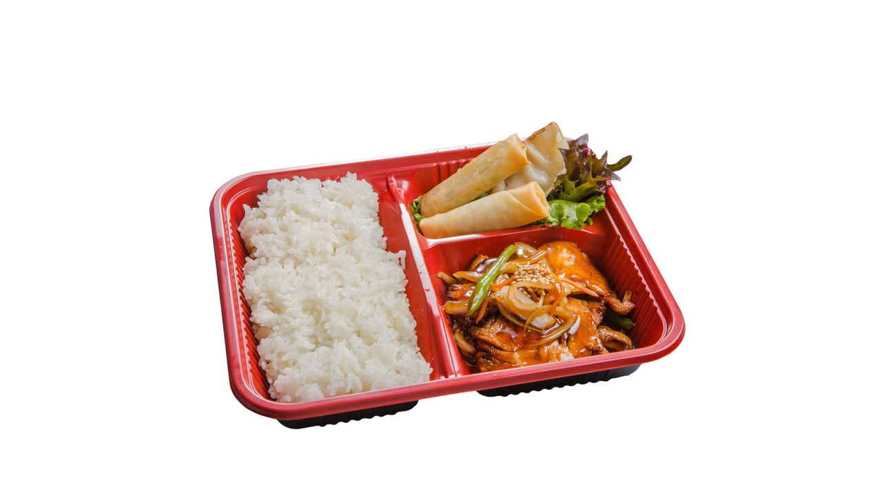 Teriyaki Salmon Bento