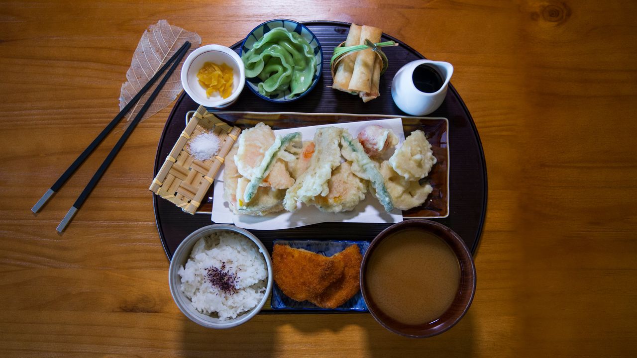 Vege Tempura Bento