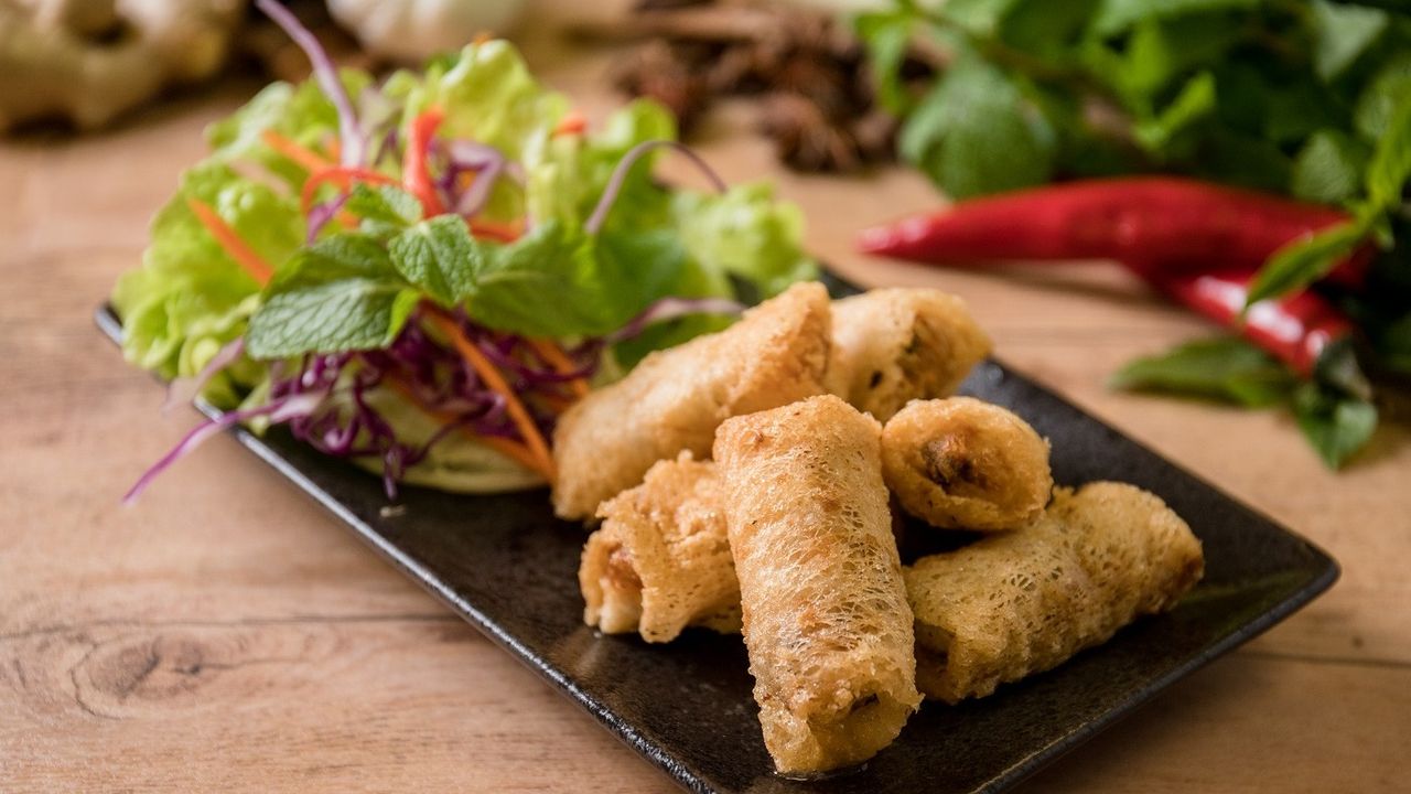 Net Vegetarian Spring Roll / Chả Giò Chay