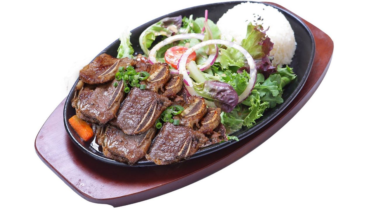 Grilled Marinated Beef Ribs