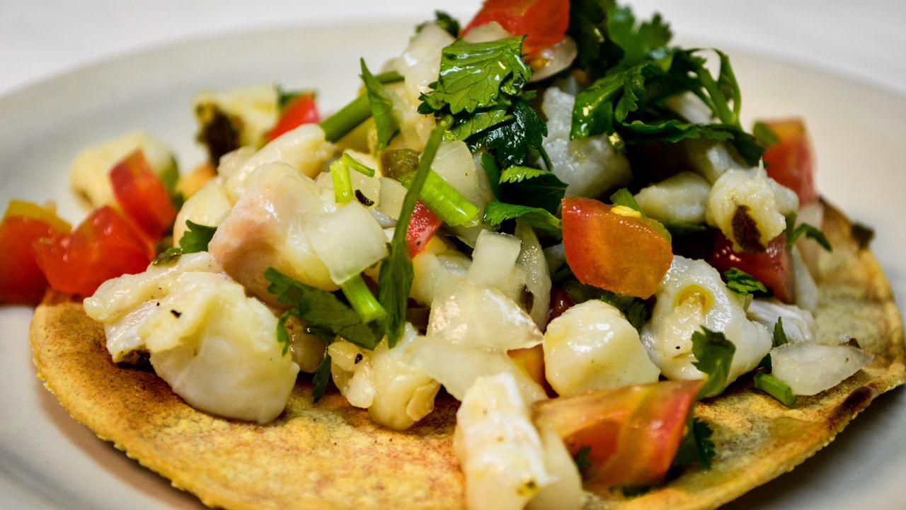 Tostada De Ceviche "Chi"