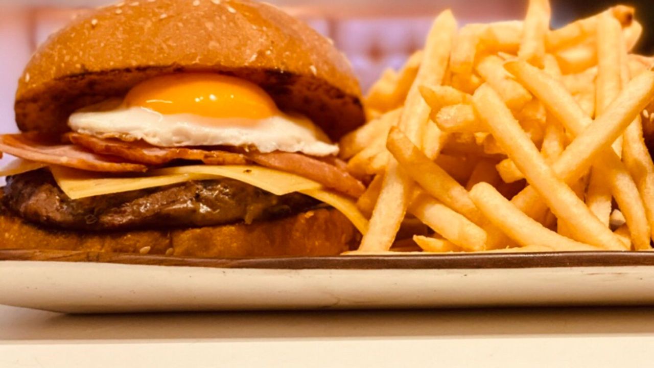 The Stable Burger and Fries