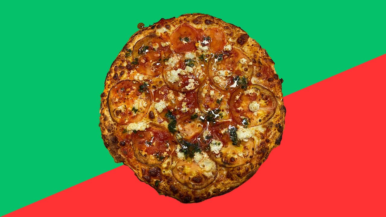 Fresh Tomato Pizza (V)