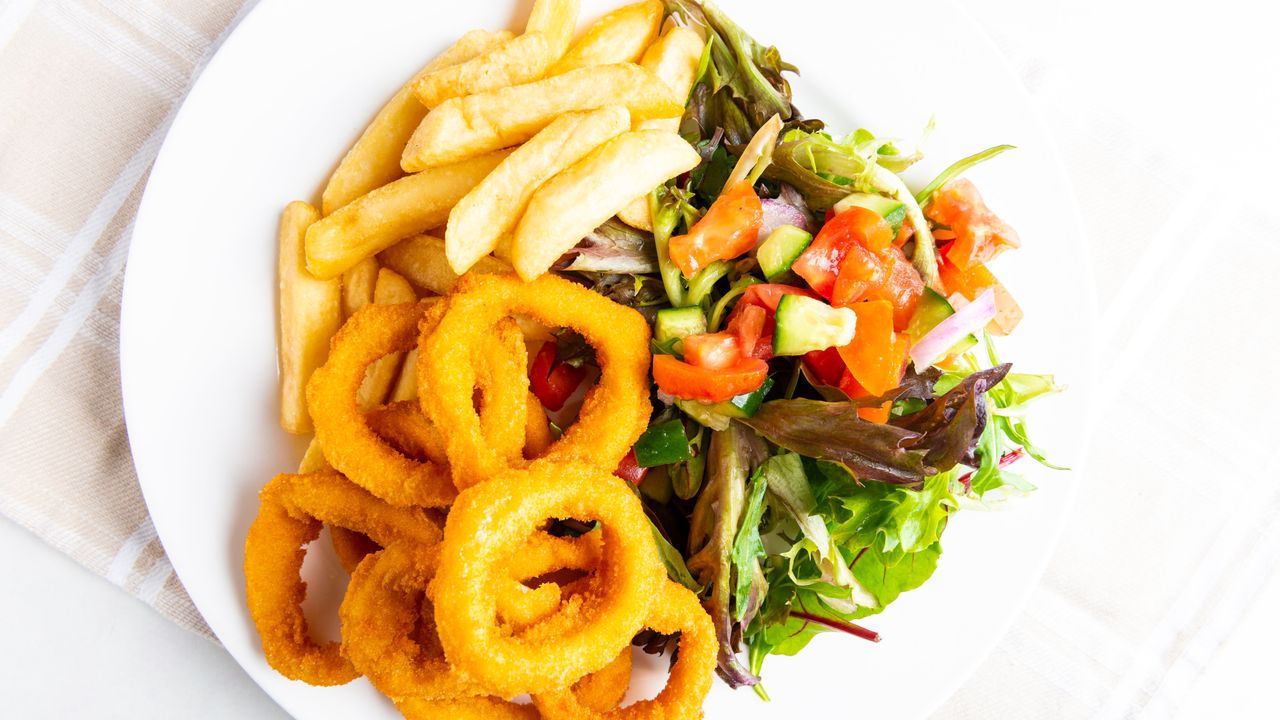 Crumbed Calamari Ring Meal