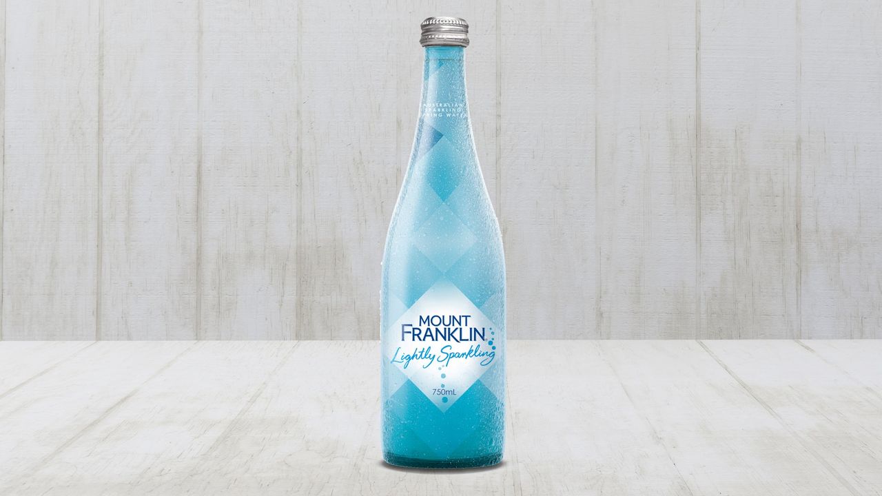 Mount Franklin Lightly Sparkling 750ml Bottle