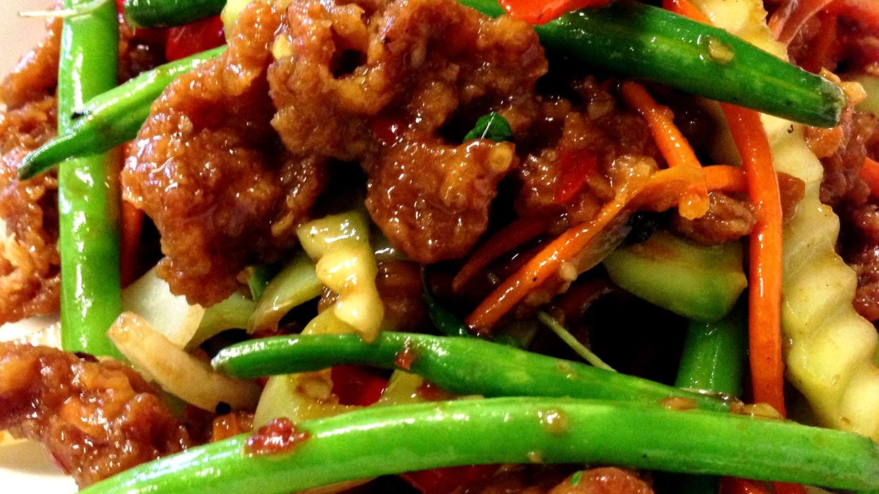 Basil Crispy Pork