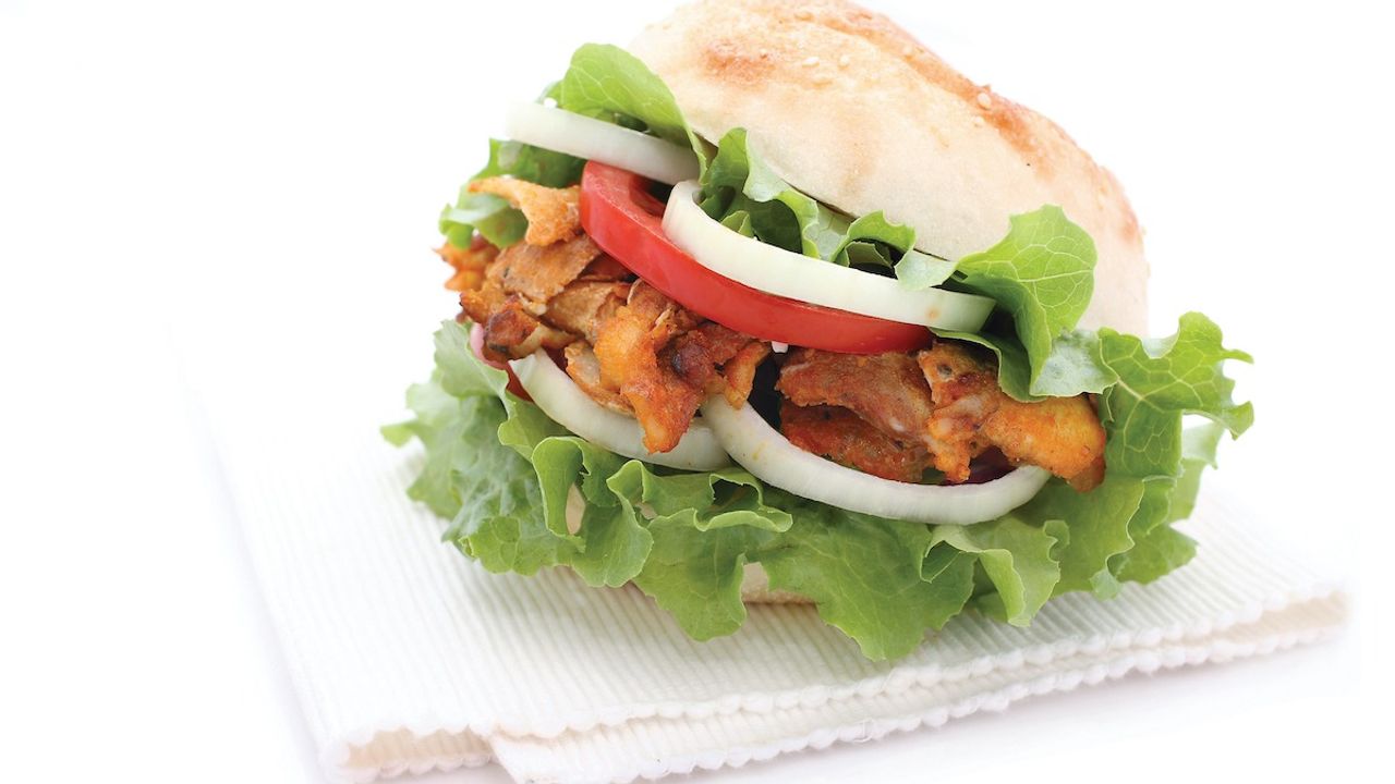 Mixed Kebab Burger