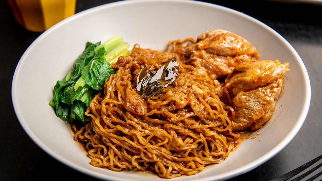 Curry Chicken with Noodles