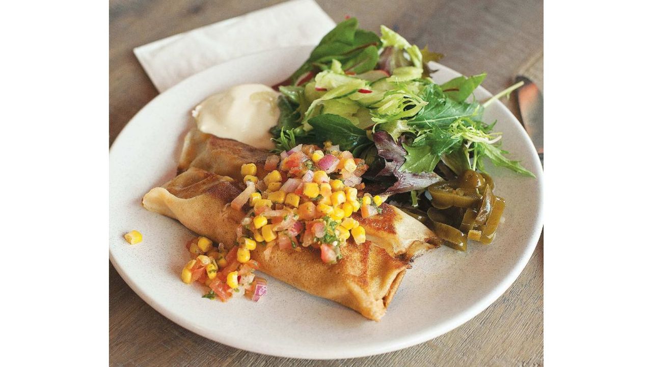 Mexican Chicken Crepes