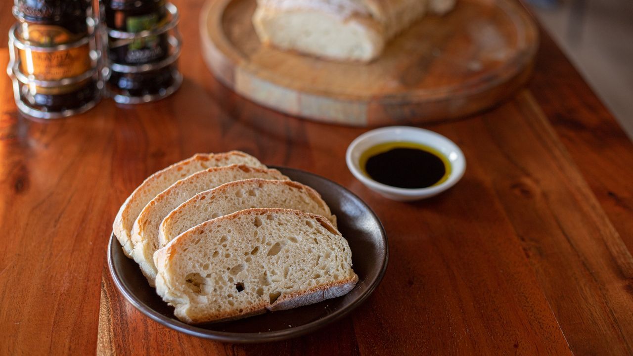 Basket of Italian Bread
