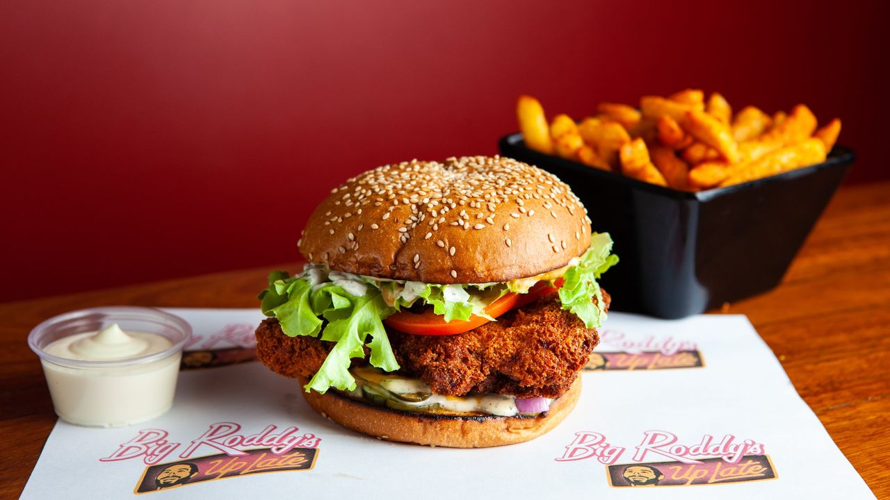 Fried Chicken Burger