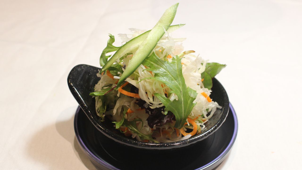 Green Salad + Sesame Dressing