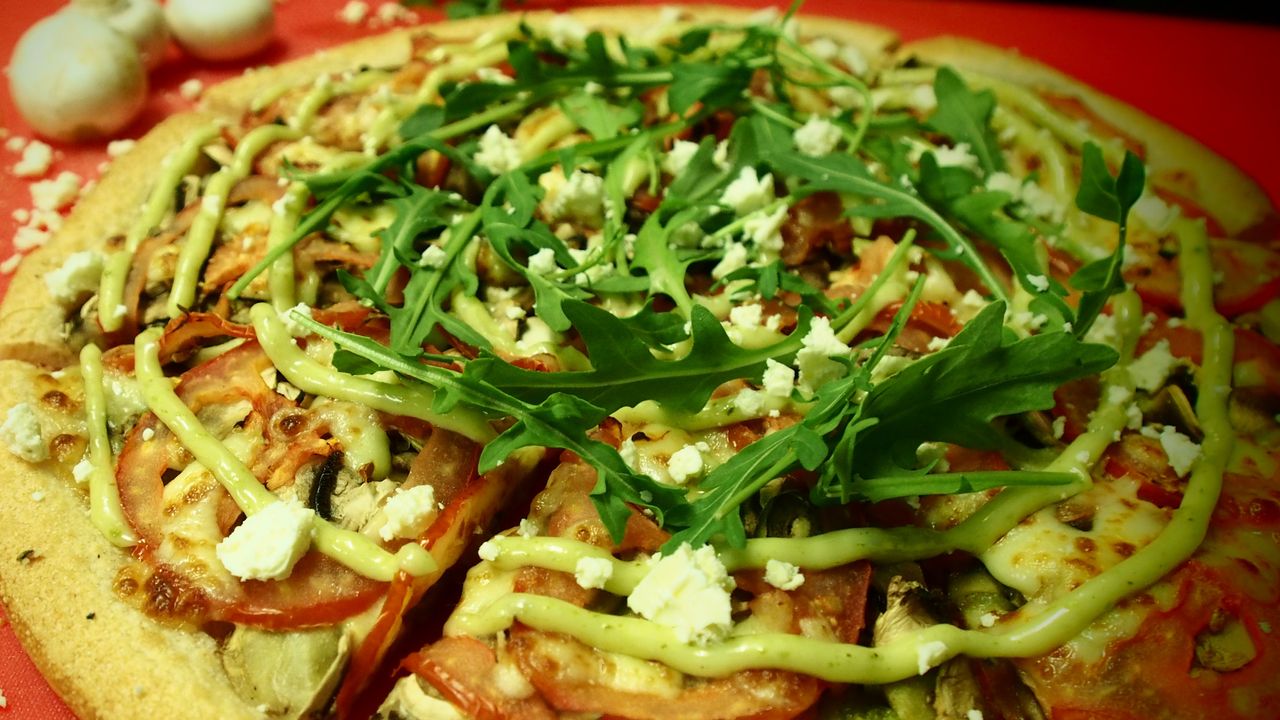 Mushroom Fungi Pizza
