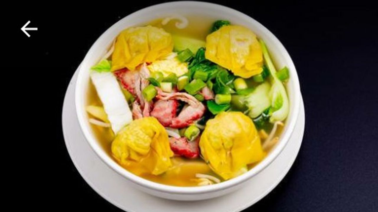 20. Won Ton Noodle Soup
