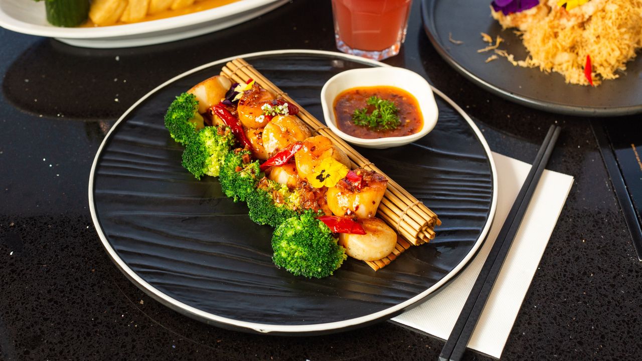 Sautéed Scallop and Celery with Xo Sauce Xo 酱爆玉带