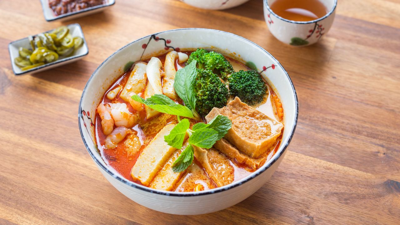 Seafood Laksa Soup