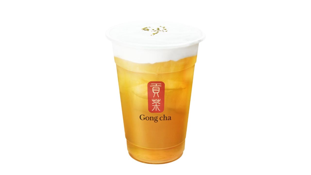 Milk Foam Green Tea
